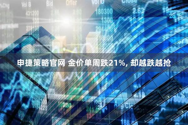 申捷策略官网 金价单周跌21%, 却越跌越抢